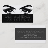 Carte de visite Eyelash Extensions Studio (Devant / Derrière)