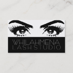 Carte de visite Eyelash Extensions Studio