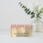 Carte De Visite Eyelash maquillage Art 3D perches effet Esthétique (Debout devant)