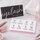 Carte De Visite Eyelash Moderne Extensions Lash Ascenseur