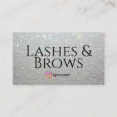 Carte De Visite Eyelash sophistiqué (Dos)
