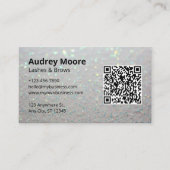 Carte De Visite Eyelash sophistiqué (Devant)