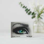 Carte De Visite Eyetone Professional 3,5 pouces x 2,5 pouces (Debout devant)