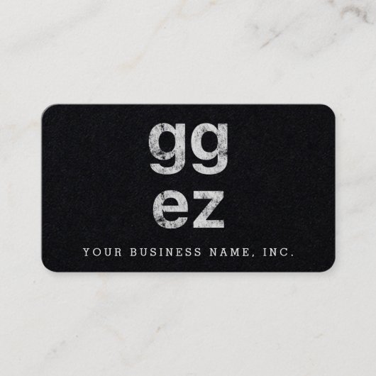 Carte De Visite ez de gg (Devant)