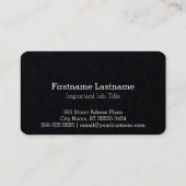 Carte De Visite ez de gg (Dos)