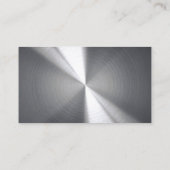 Carte De Visite Fabrication d'acier et de métaux (Dos)