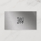 Carte De Visite Fabrication d'acier et de métaux (Dos)