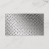 Carte De Visite Fabrication d'acier et de métaux (Dos)