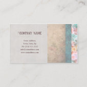 Carte De Visite Fabrication de dentelles et de stores de rideau (Dos)