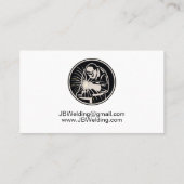 Carte De Visite Fabrication de soudure (Dos)