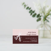 Carte De Visite Fabrication du fabricant classique magique d'arts (Debout devant)