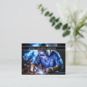 Carte De Visite Fabrication et entrepreneur professionnel de soude (Debout devant)