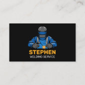 Carte De Visite Fabrication professionnelle de soudure métallique (Dos)