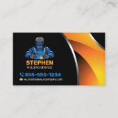 Carte De Visite Fabrication professionnelle de soudure métallique (Devant)