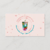 Carte De Visite Fabriquant artisanal Tumbler Crafter (Devant)