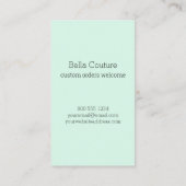 Carte De Visite Fabriqué à la main avec amour Boutons mignons Ment (Dos)