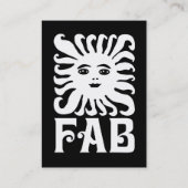 Carte De Visite Fabuleux (Dos)