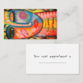 Carte De Visite Face Abstraite (Devant / Derrière)