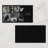 Carte De Visite Face de poupée et société (Devant / Derrière)