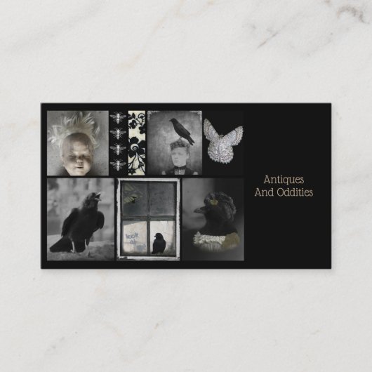 Carte De Visite Face de poupée et société (Devant)