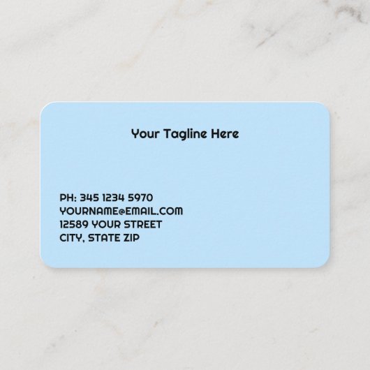 Carte De Visite Facepainter (Dos)