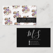 Carte De Visite Facepainter Facepainting Artiste de maquillage pou (Devant / Derrière)