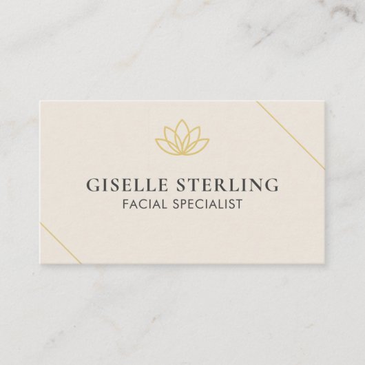 Carte De Visite Facial Specialist (Devant)