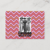 Carte De Visite Façonnez toujours dans des femmes des années 1900 (Dos)