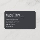 Carte De Visite Facturation Médicale (Dos)
