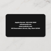 Carte De Visite Facturation Médicale (Dos)