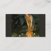 Carte De Visite Fairy Circle Fairies Midsummer Eve (Dos)