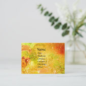 CARTE DE VISITE FAIRY DREAMING SUR LA FLEURS (Debout devant)