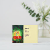 CARTE DE VISITE FAIRY DREAMING SUR LA FLEURS (Debout devant)