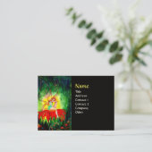 CARTE DE VISITE FAIRY DREAMING SUR LA FLEURS (Debout devant)