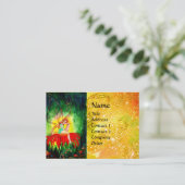 CARTE DE VISITE FAIRY DREAMING SUR LA FLEURS (Debout devant)