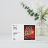 CARTE DE VISITE FAIRY EN ROUGE (Debout devant)