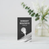 Carte De Visite Fairy Fairyland Art Vintage (Debout devant)