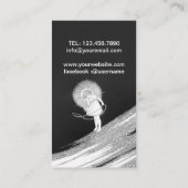 Carte De Visite Fairy Fairyland Art Vintage (Dos)