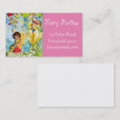 Carte De Visite Fairy Party Planner Fairy parties affaires (Devant / Derrière)