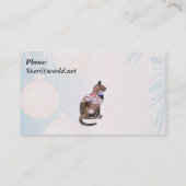 Carte De Visite Fairy Seeds Cat (Dos)