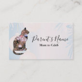 Carte De Visite Fairy Seeds Cat (Devant)