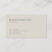 Carte De Visite Fairytale Castle Floral Purple Mountain Valley (Dos)