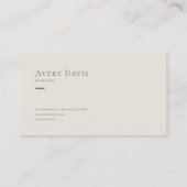 Carte De Visite Fairytale Castle Purple Blue Floral Mountain (Dos)