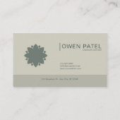 Carte De Visite Fairytale Castle Purple Floral Mountain Forest (Dos)