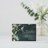 Carte De Visite Fairytale Night Trees sur mesure (Debout devant)