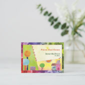 Carte De Visite Fairytale Village Immobilier Realtor (Debout devant)