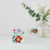 Carte De Visite Fait à la main avec amour (Debout devant)