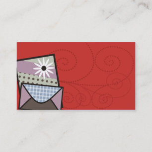 carte de visite fait main de cartes de crafter