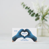 Carte de visite fait main de Knits (Debout devant)