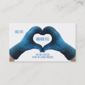 Carte de visite fait main de Knits (Devant)